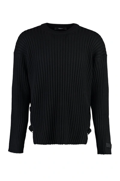 VERSACE VERSACE CREW-NECK WOOL SWEATER