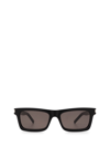 Saint Laurent Womens Sl 461 Betty Rectangle-frame Acetate Sunglasses In Black