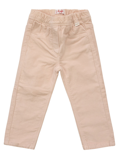Il Gufo Kids' Girls Pink Cotton Corduroy Trousers