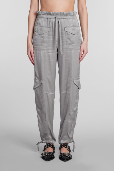 Ganni Pants  Woman Color Grey