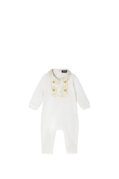 Versace Babies' Onesie In White
