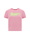 Gucci Pink Logo-print Cotton T-shirt In Sugar Pink/mc