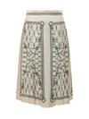 TORY BURCH SILK SKIRT