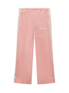 Palm Angels Wide-leg Track Pants In Pink Off White