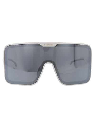 Carrera Flaglab 15 Oversize-frame Sunglasses In Vk6t4 White