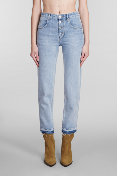 Isabel Marant Jemina Jeans In Blue Cotton