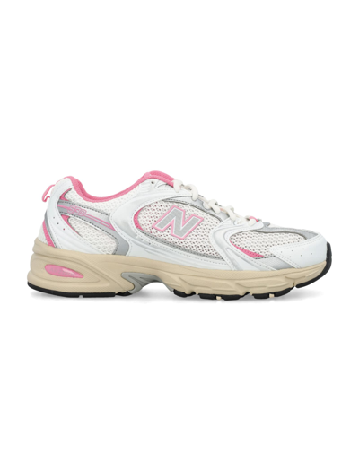 New Balance 530 网面运动鞋 In 白色,粉色