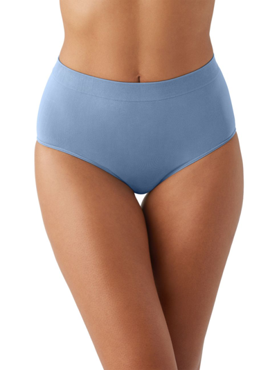 Wacoal Women's B-smooth Brief Seamless Underwear 838175 In Windward Blue