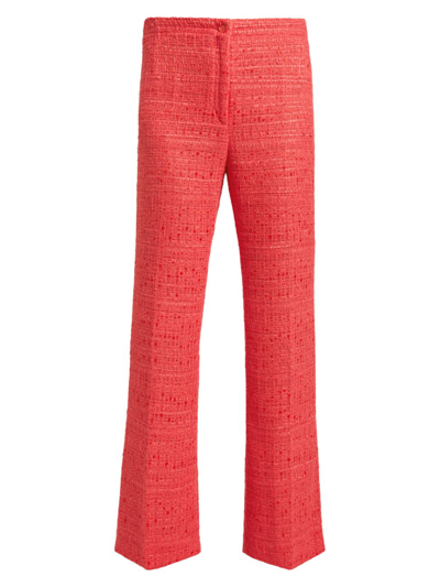 SANTORELLI WOMEN'S LIZA FLARED COTTON-BLEND PANTS