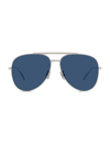 Givenchy Men's Gvspeed 59mm Pilot Sunglasses In Blue