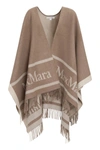 Max Mara Sand Hilde Cape In Turtledove