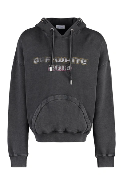 OFF-WHITE OFF-WHITE LOGO PRINT HOODIE