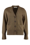 OUR LEGACY OUR LEGACY COMPRESSED MERINO WOOL CARDIGAN