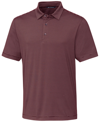 CUTTER & BUCK FORGE PENCIL STRIPE STRETCH MEN'S BIG AND TALL POLO SHIRT