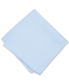 Alfani Men's Solid Pocket Square, Created For Macy's In Lt Blue
