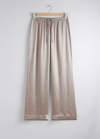 OTHER STORIES SATIN DRAWSTRING TROUSERS