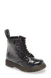 Dr. Martens 1460 Glitter Boots In Black