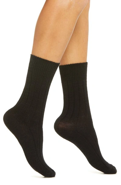 Nordstrom Favorite Boot Socks In Black