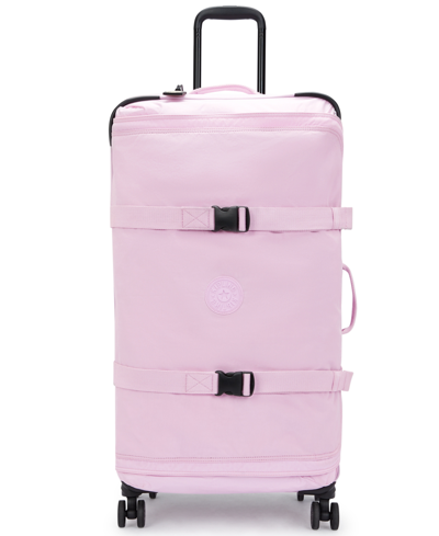 Kipling Spontaneous 31" Large Rolling Luggage In Blooming Pink