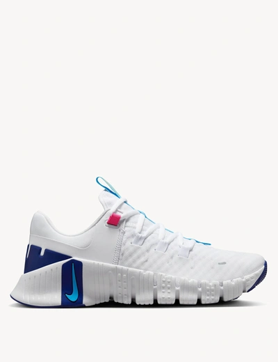 Nike Free Metcon 5 White/aquarius Blue 运动鞋 In White