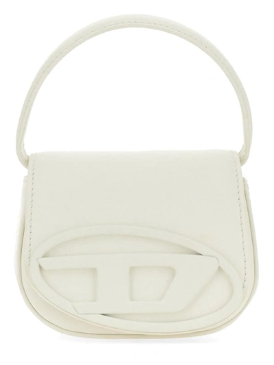 Diesel 1dr Xs Shoulder Bag In White