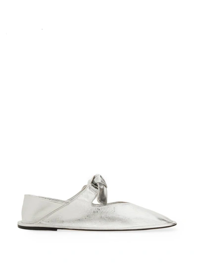 Hereu Pump Llasada In Silver
