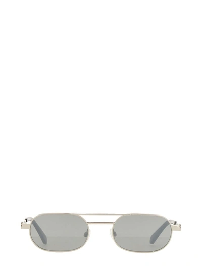 Off-white "vaiden" Sunglasses In Silver