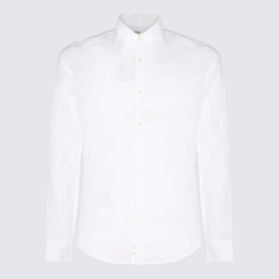 ALTEA ALTEA WHITE LINEN SHIRT