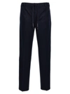 Circolo 1901 Drawstring Straight-leg Trousers In Blue