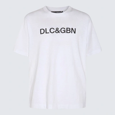 Dolce & Gabbana Logo Print T-shirt White