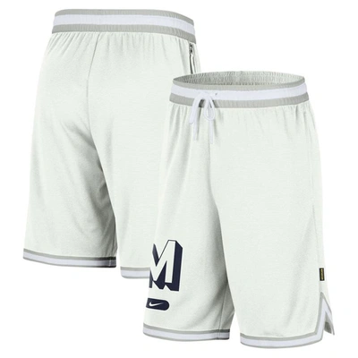 Nike Michigan Dna 3.0  Men's Dri-fit College Shorts In White