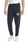 Hugo Boss Boss X Nfl Cotton Blend Joggers In New England Patriots Dark Blue