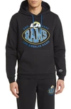 Hugo Boss Boss X Nfl Cotton-blend Hoodie With Collaborative Branding In Rams