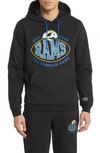 Hugo Boss Boss X Nfl Touchback Graphic Hoodie In Los Angeles Rams Black