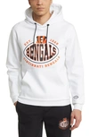 Hugo Boss Boss X Nfl Cotton-blend Hoodie With Collaborative Branding In Bengals