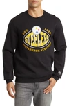 Hugo Boss Boss X Nfl Crewneck Sweatshirt In Pittsburgh Steelers Black