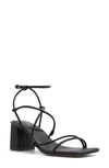 Aldo Harmonni Ankle Strap Sandal In Black