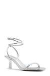 Aldo Dime Ankle Strap Sandal In Silver