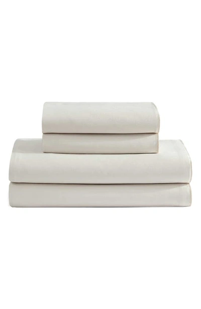 CALVIN KLEIN PEARL EDGE 300 THREAD COUNT SATEEN SHEET SET