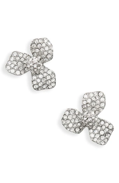 Lele Sadoughi Trillium Stud Earrings In Silver