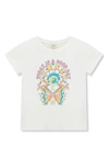 Peek Aren't You Curious Kids' Today Is A Good Day Cotton Graphic T-shirt In Off-white