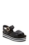 Kelsi Dagger Brooklyn Breeze Platform Sandals In Black