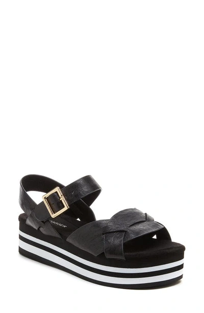 Kelsi Dagger Brooklyn Breeze Platform Sandals In Black