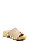 KELSI DAGGER BROOKLYN JUNE JUTE PLATFORM SLIDE SANDAL