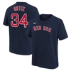 Nike Youth  David Ortiz Navy Boston Red Sox Home Player Name & Number T-shirt In Navy