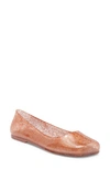 JEFFREY CAMPBELL BALANCED CLEAR FLAT