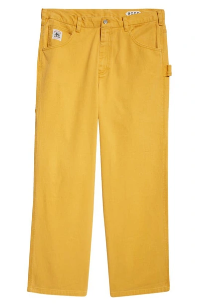Bode Yellow Knolly Brook Trousers