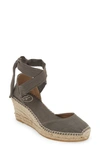 Toni Pons Julia Wraparound Espadrille Wedge In Caqui Khaki
