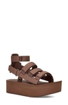 TEVA MEVIA FLATFORM STRAPPY SANDAL