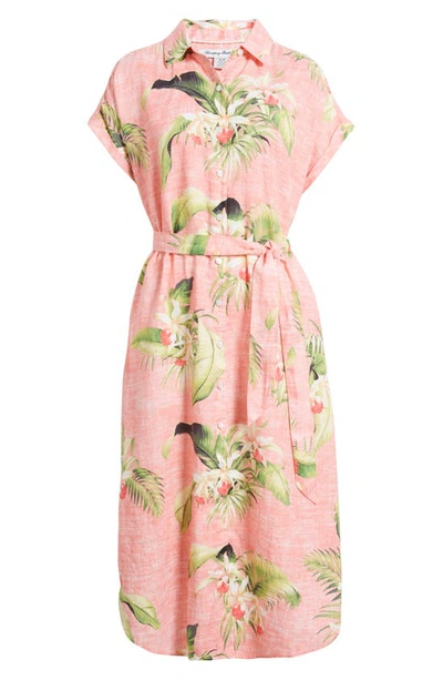 Tommy Bahama Breezy Blooms Midi Dress In Green